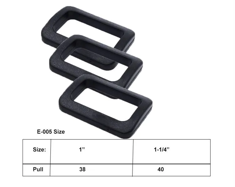 Plastic Keeper Loop Size